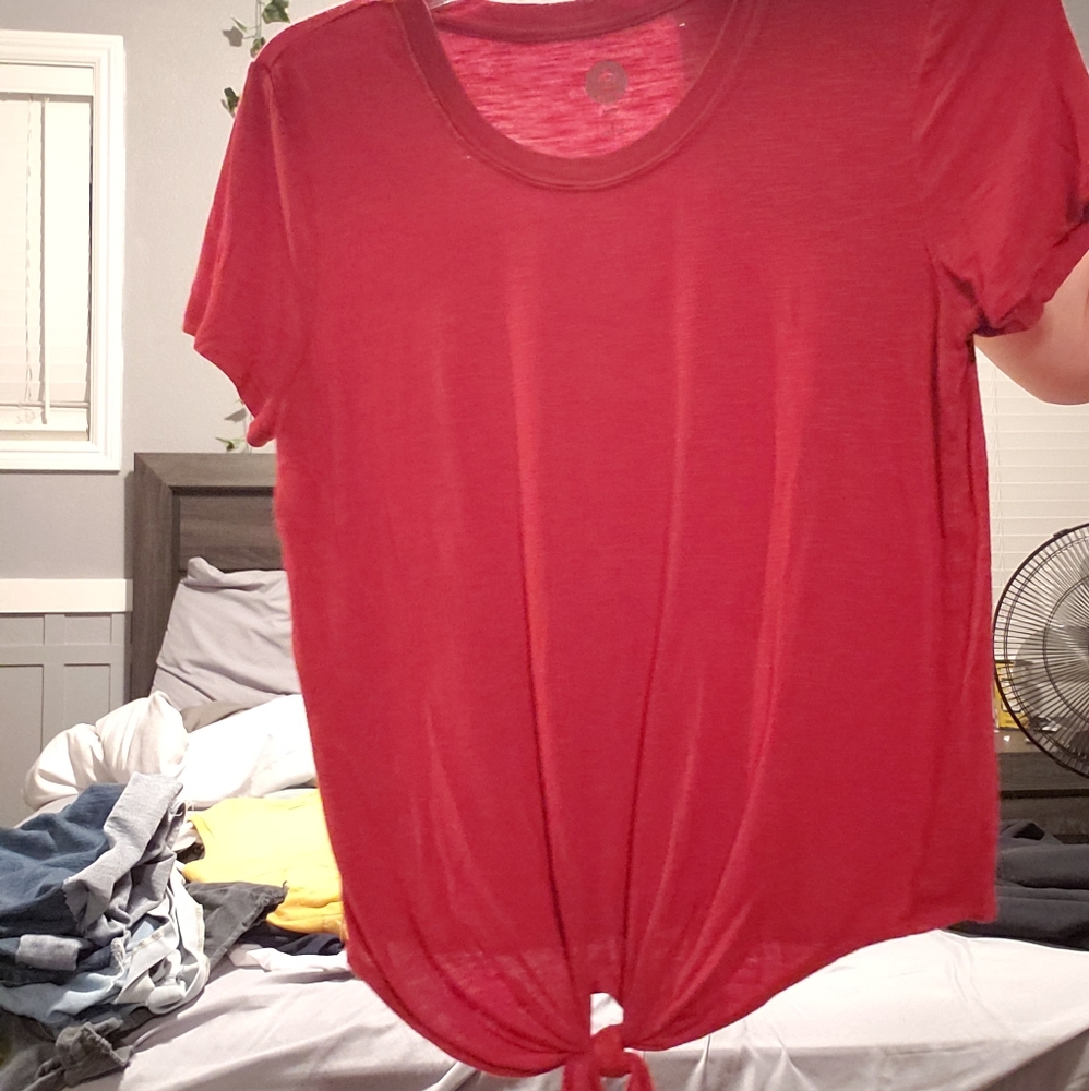 red shirt